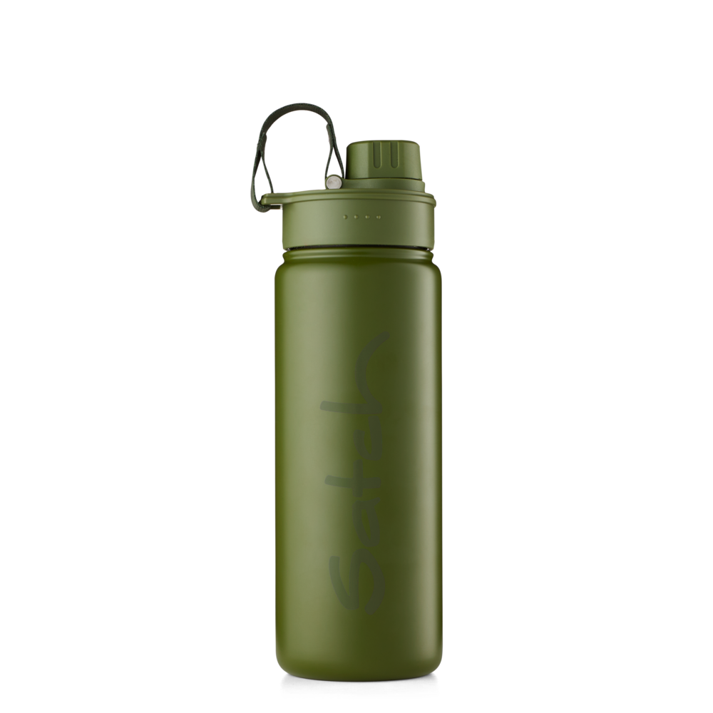 Satch 0,5 Trinkflasche Edelstahl olive Satch 0,5 Trinkflasche Edelstahl olive