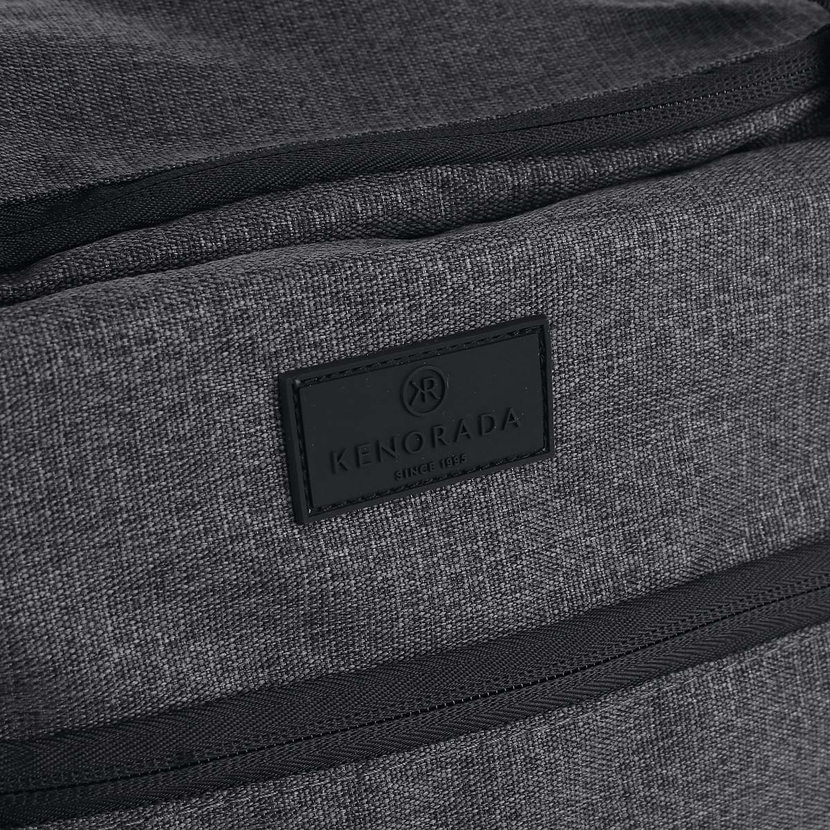 Kenorada Reisetasche Rainbow L grey bee