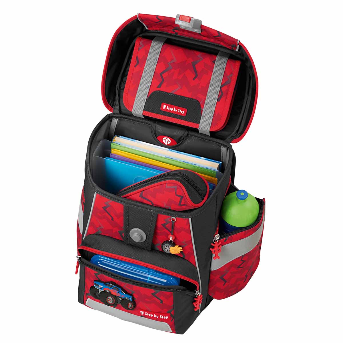 Step by Step SPACE Schulranzen-Set Monster Truck Rocky