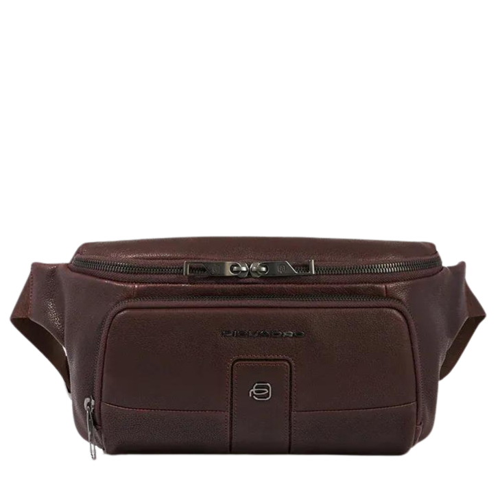 Piquadro Gürteltasche Carl dunkelbraun