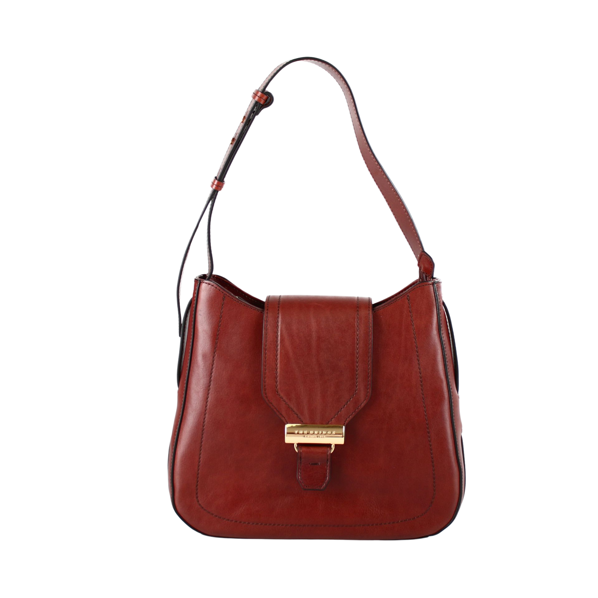 The Bridge Schultertasche Benedetta mittelbraun The Bridge Schultertasche Benedetta mittelbraun