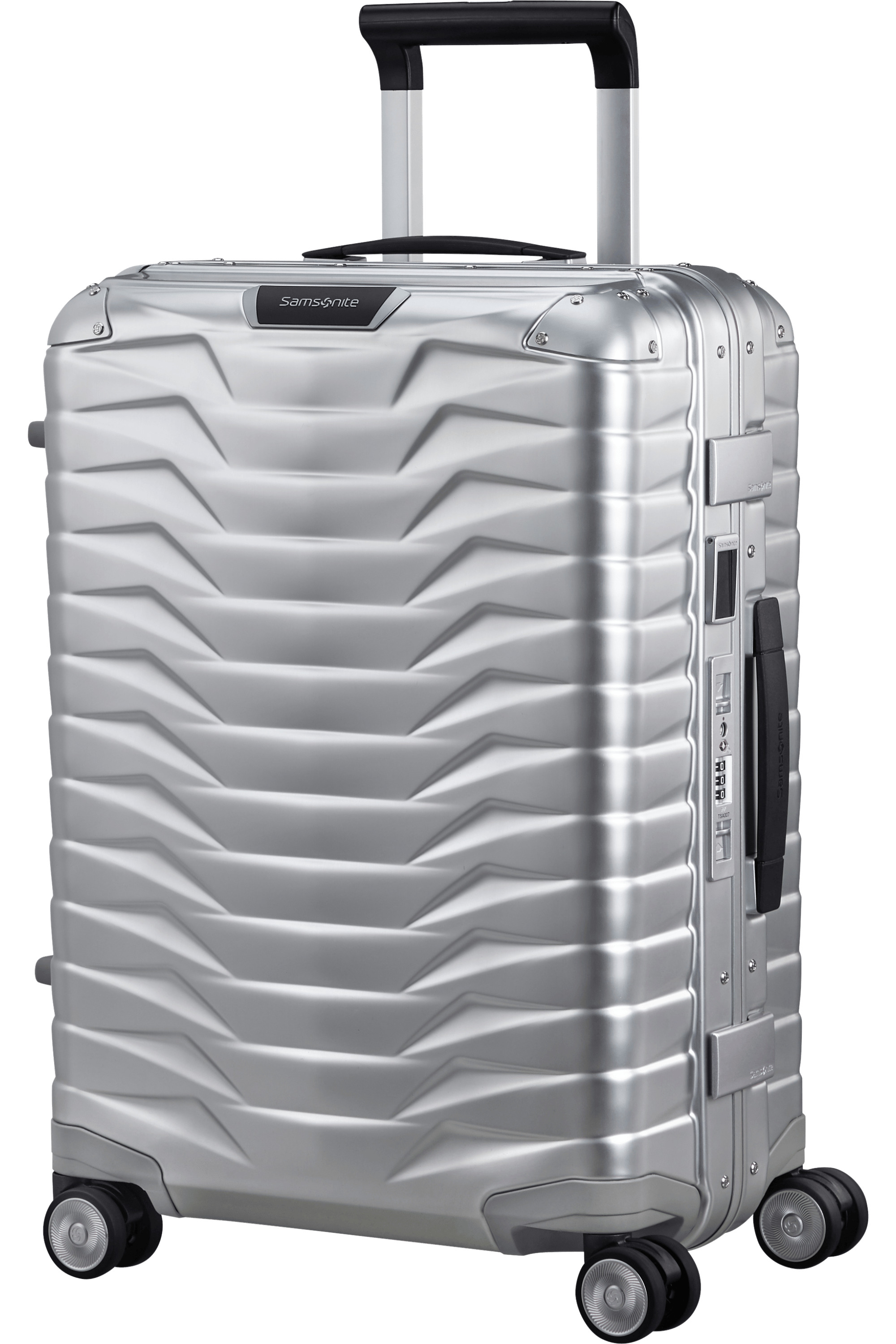 Samsonite Koffer Proxis Alu 55cm silber Samsonite Koffer Proxis Alu 55cm silber