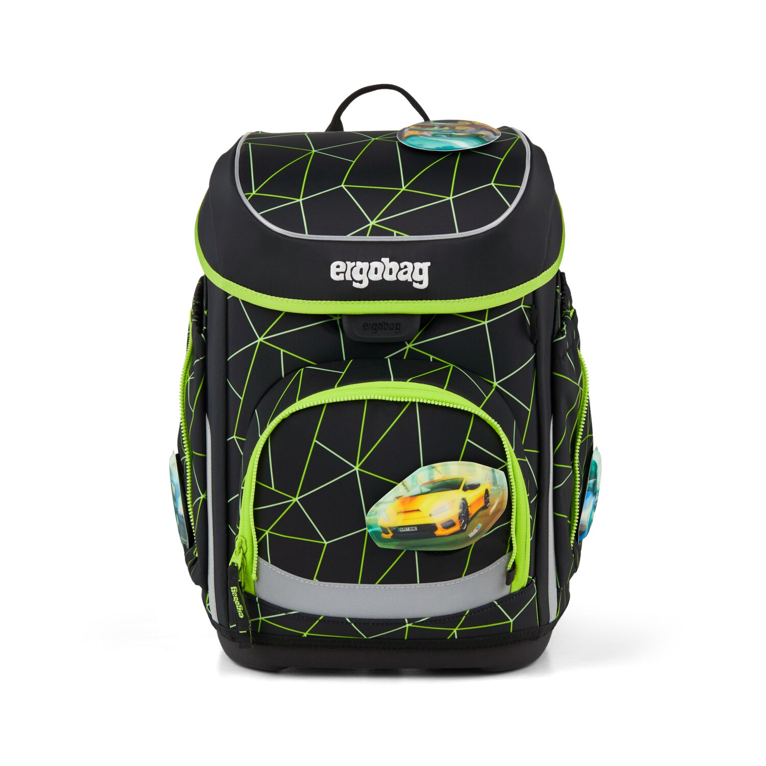Ergobag Schulranzen-Set Cubo Cybär Race 2026