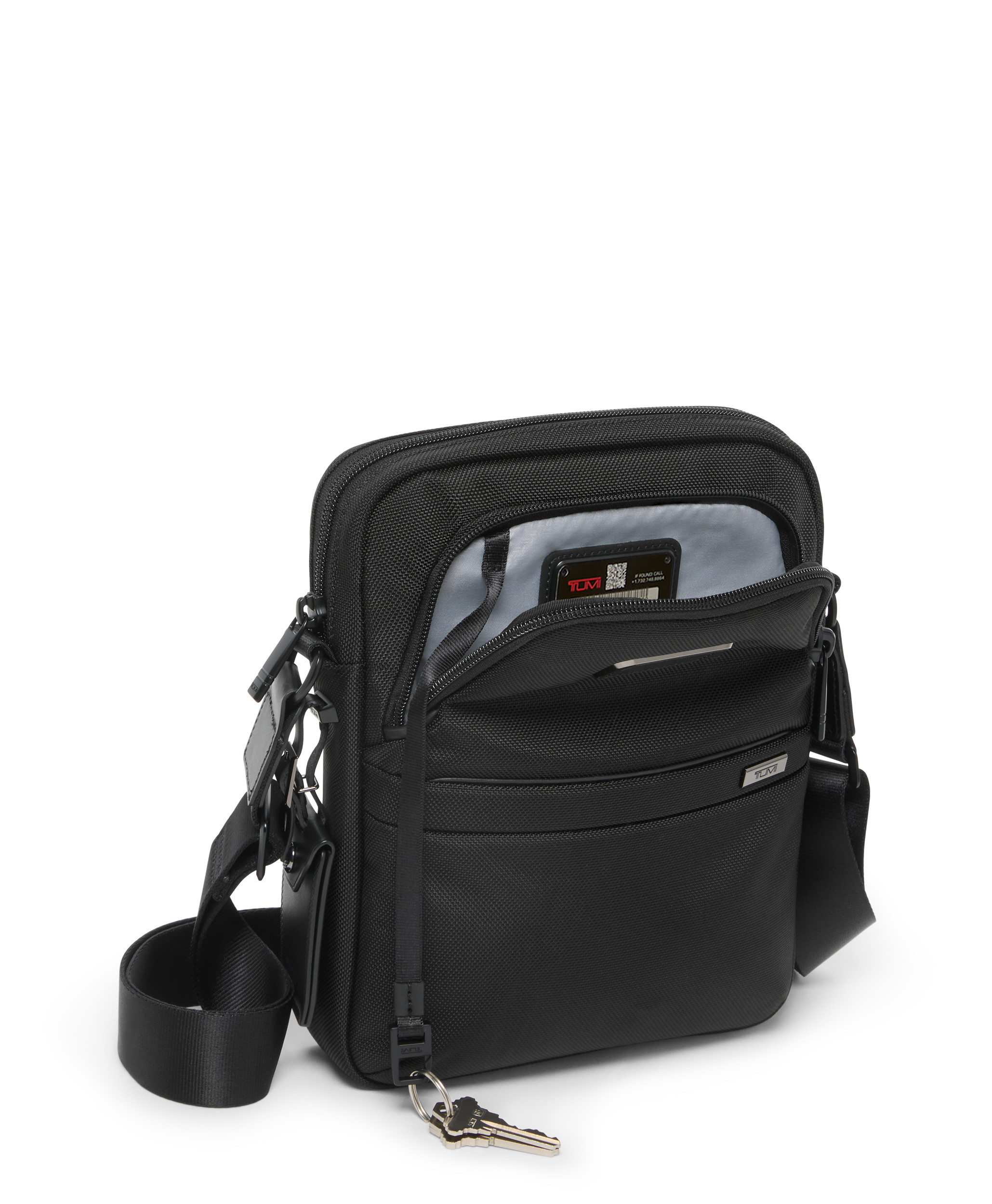 TUMI Alpha 4 mittlere Umhängetasche black TUMI Alpha 4 mittlere Umhängetasche black