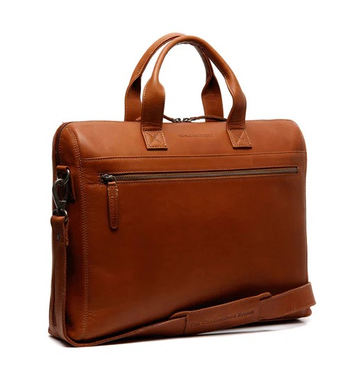 Chesterfield Leder Laptoptasche Levanto cognac