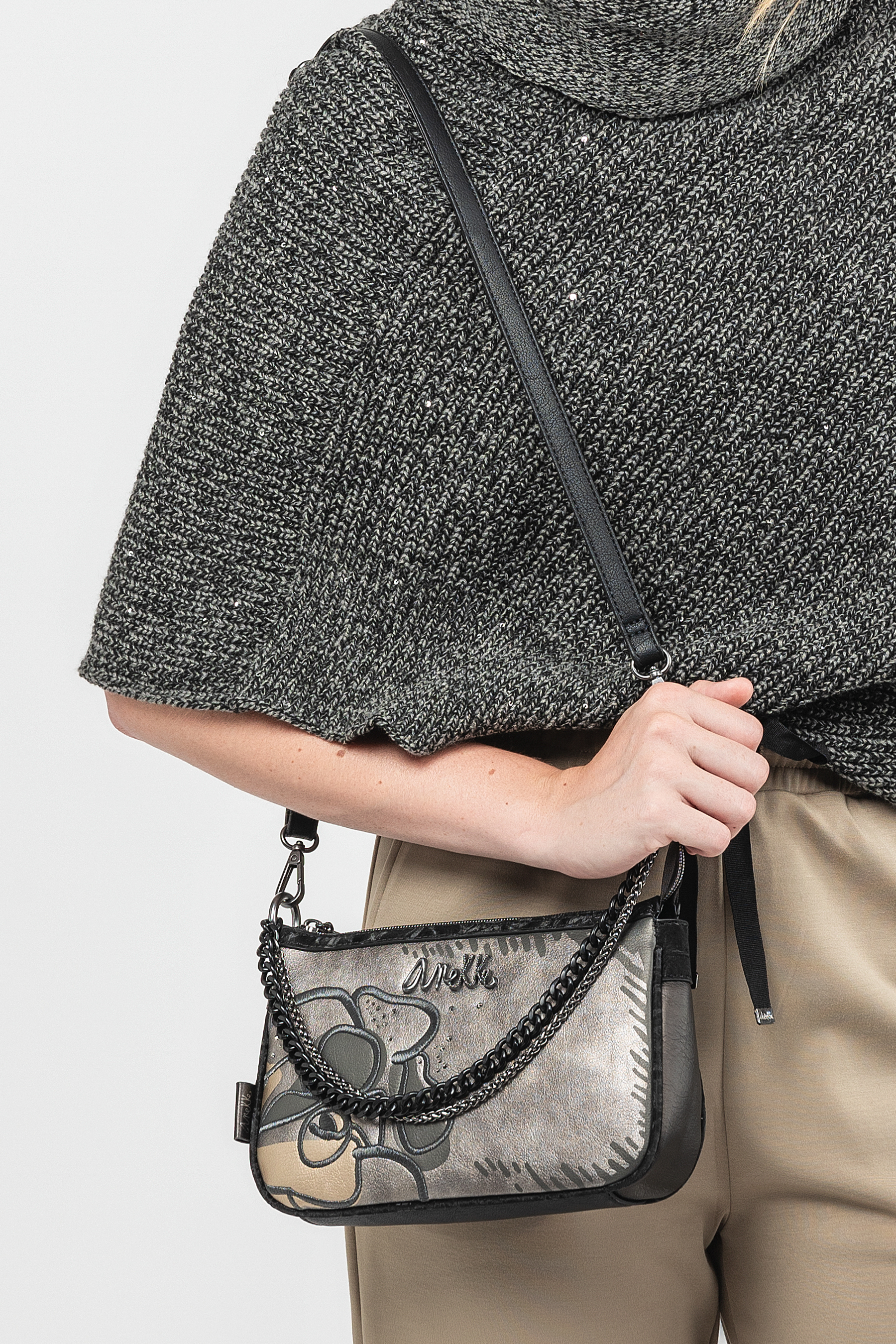 Anekke Baguette Tasche Nature Koko
