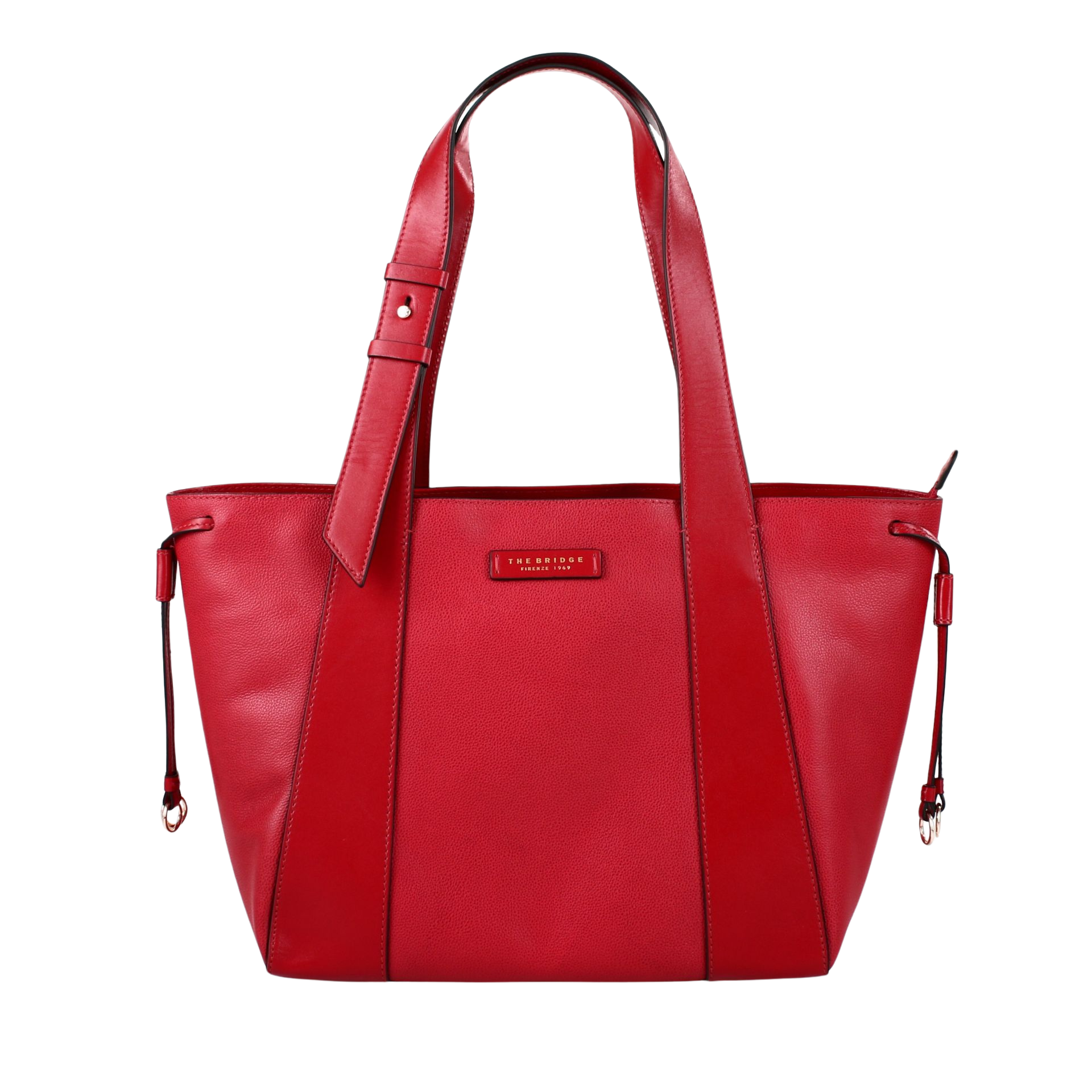 The Bridge Leder Shopper rot The Bridge Leder Shopper rot
