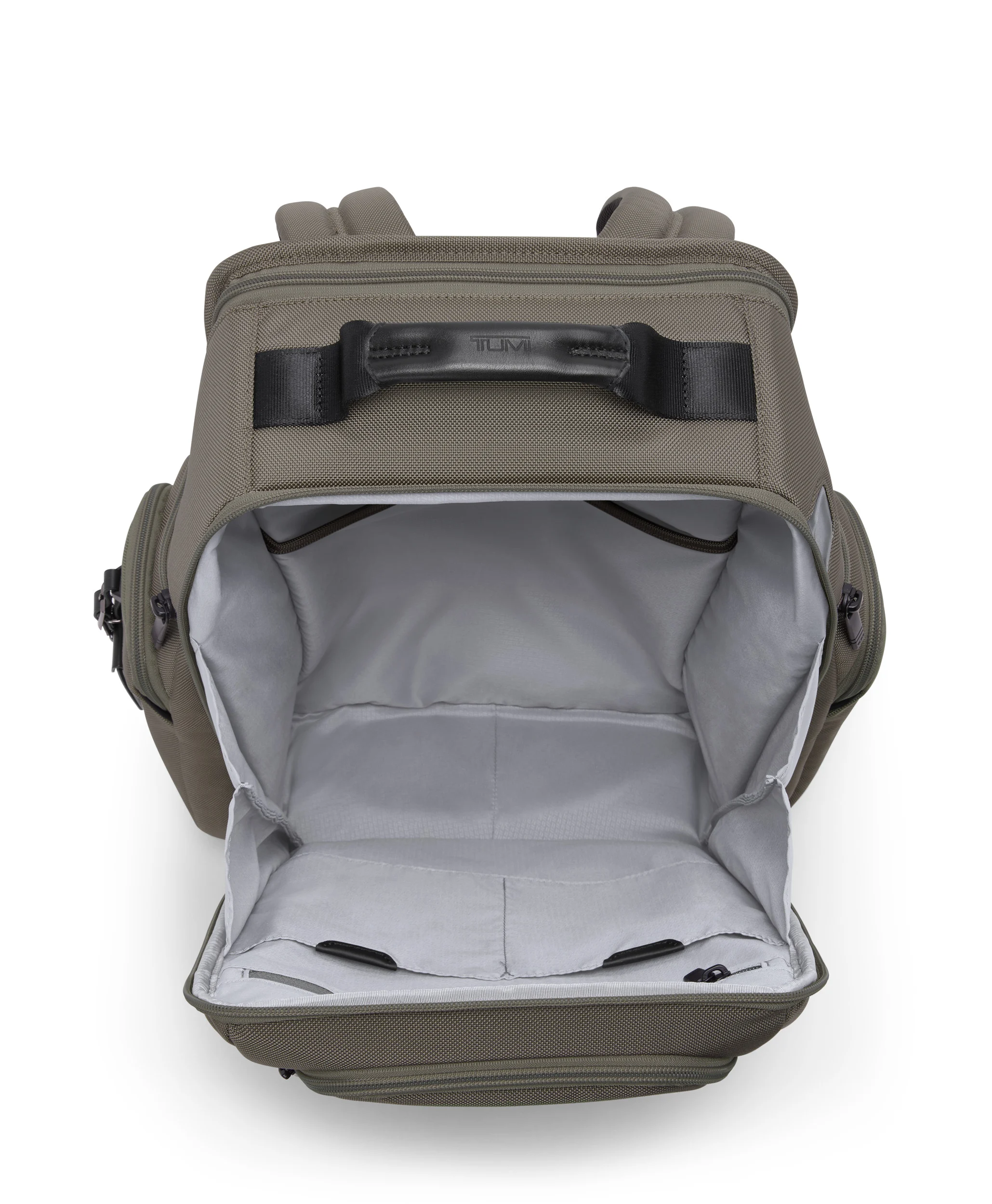 TUMI Alpha 4 Brief Pack Reiserucksack grey alloy