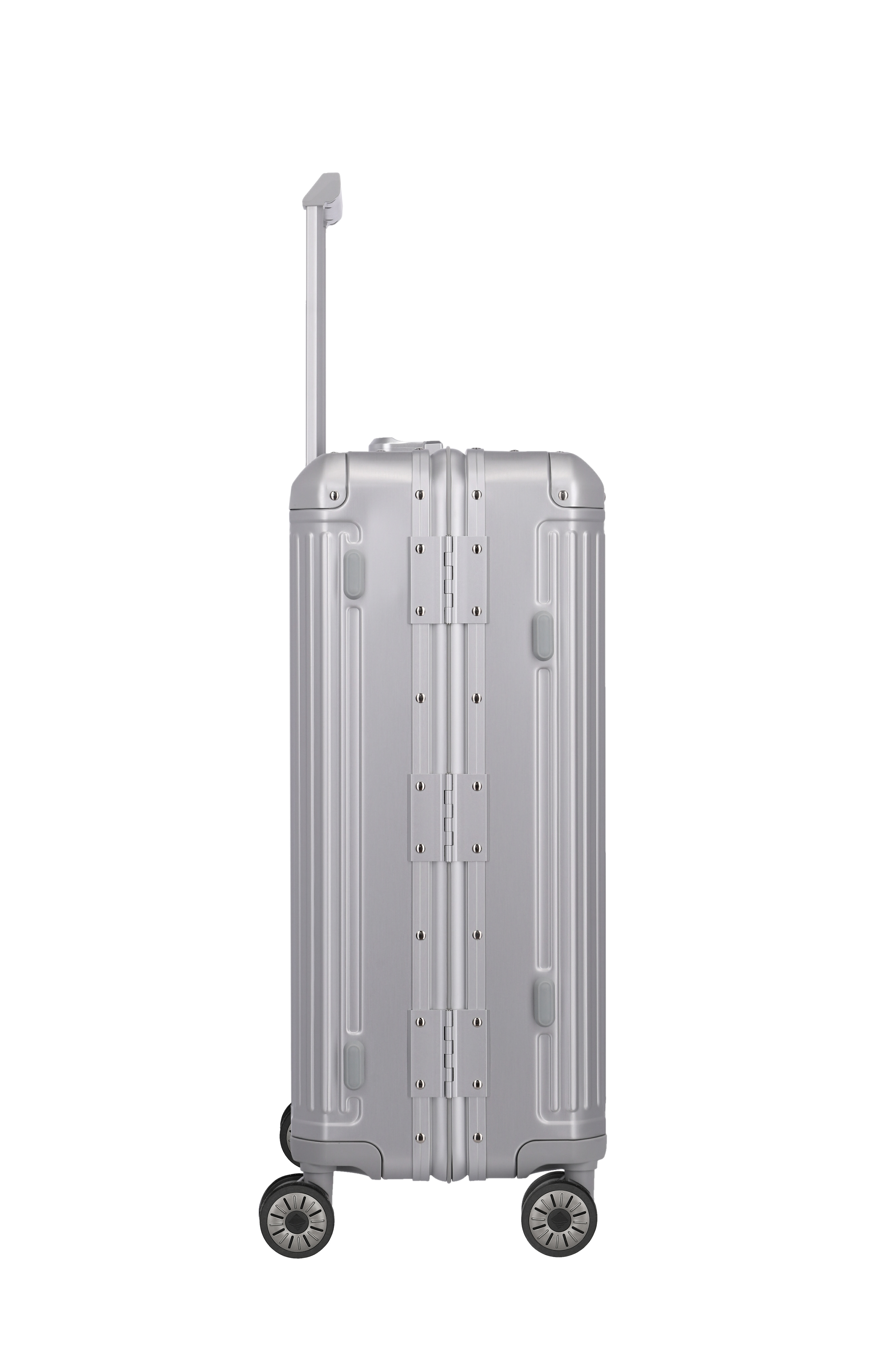 Travelite Next Aluminium Trolley 67 cm silber