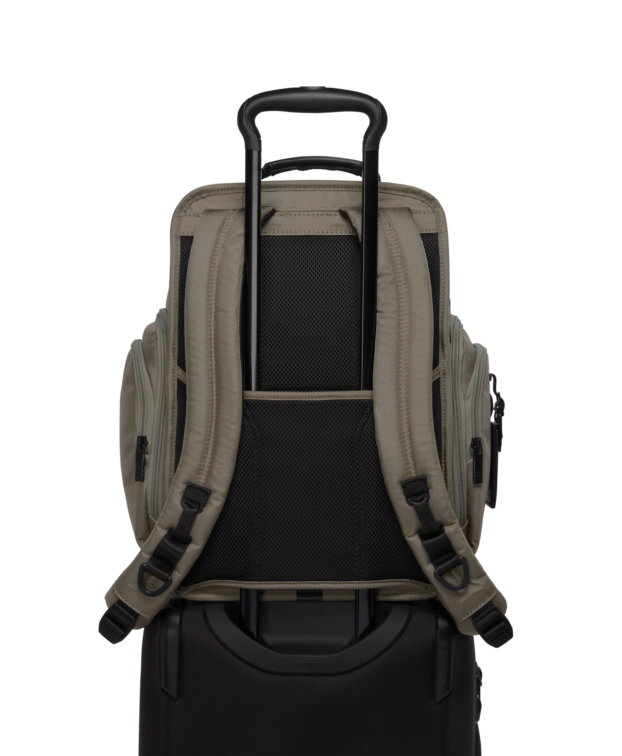 TUMI Alpha 4 Brief Pack Reiserucksack grey alloy