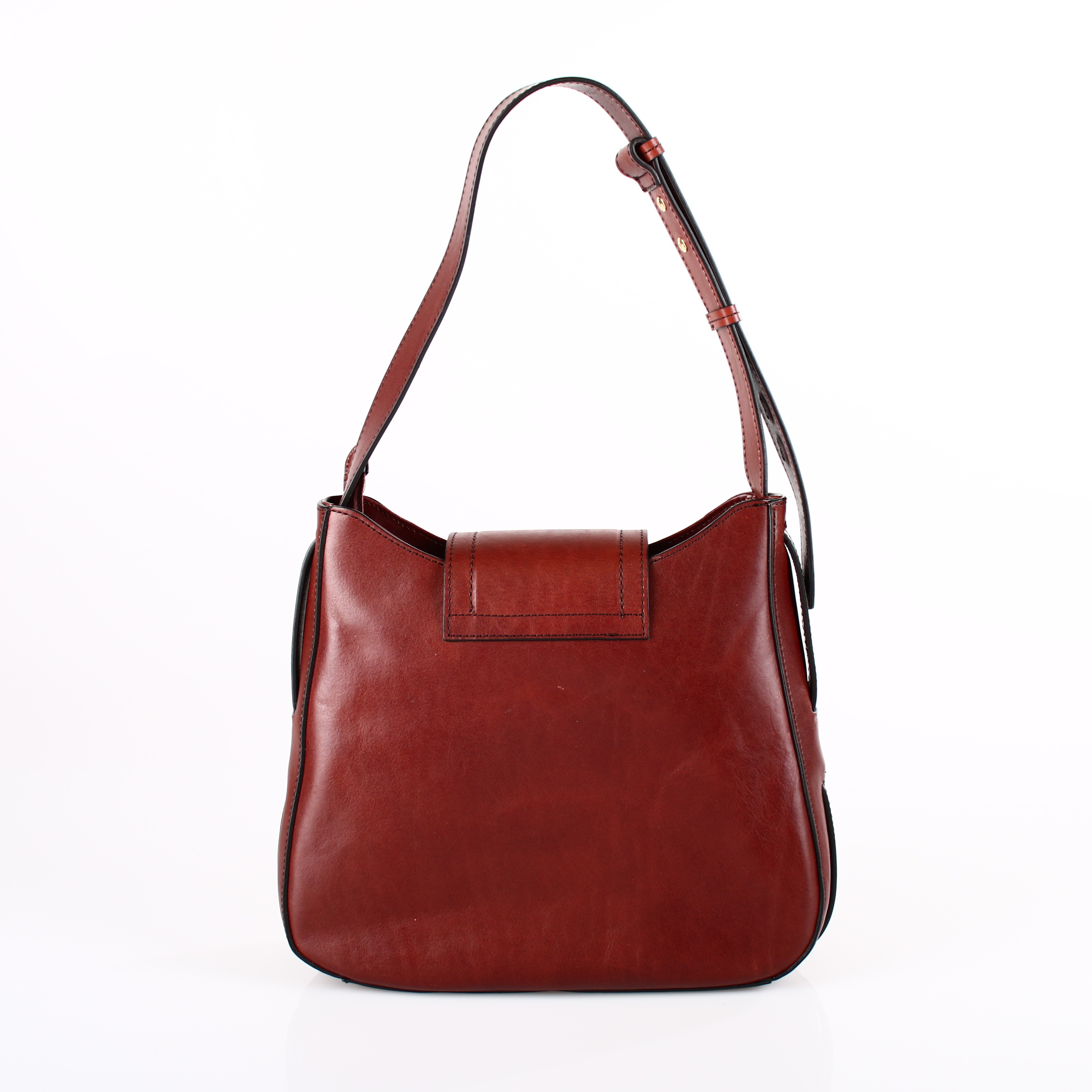 The Bridge Schultertasche Benedetta mittelbraun