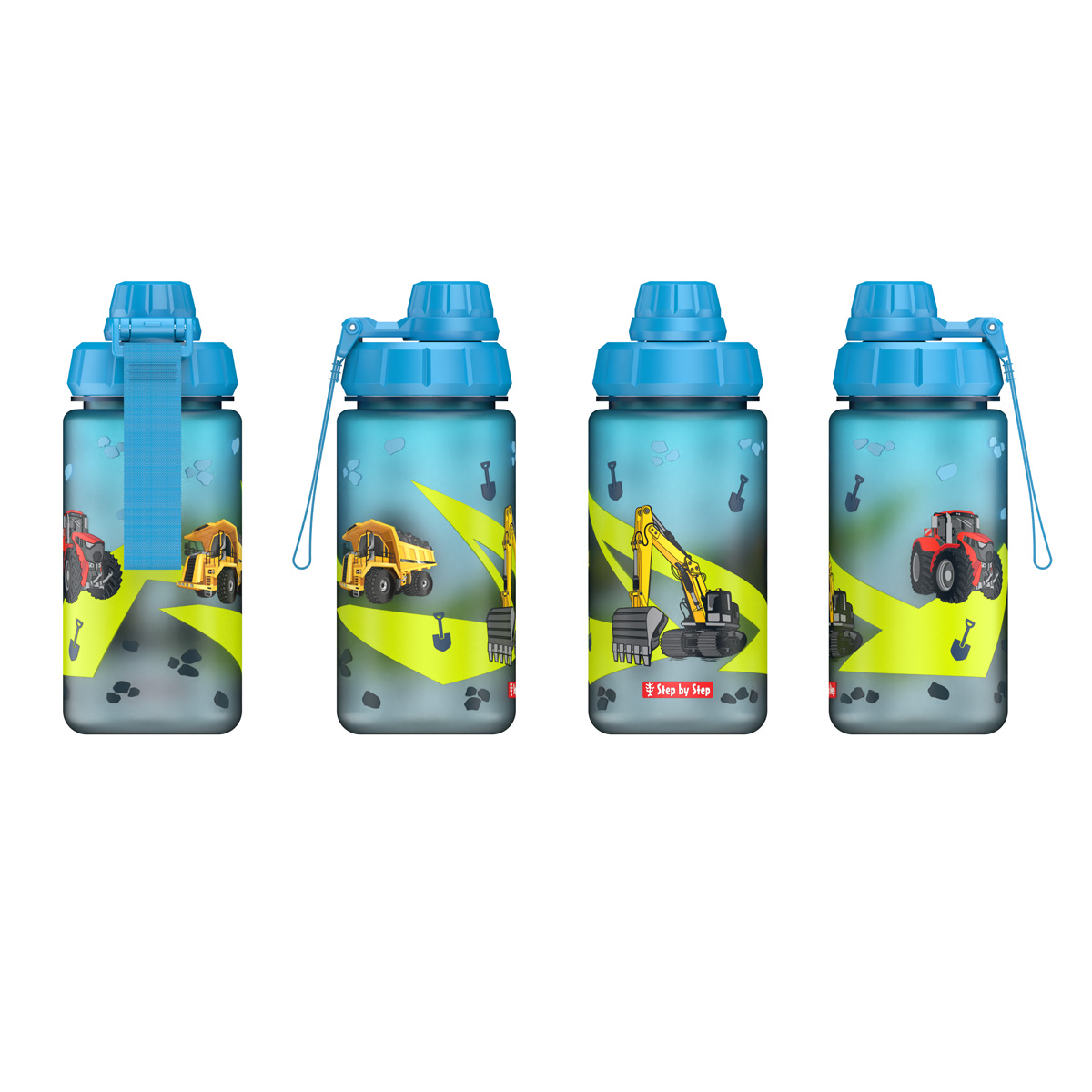 Step by Step Trinkflasche Tritan Vehicle Step by Step Trinkflasche Tritan Vehicle