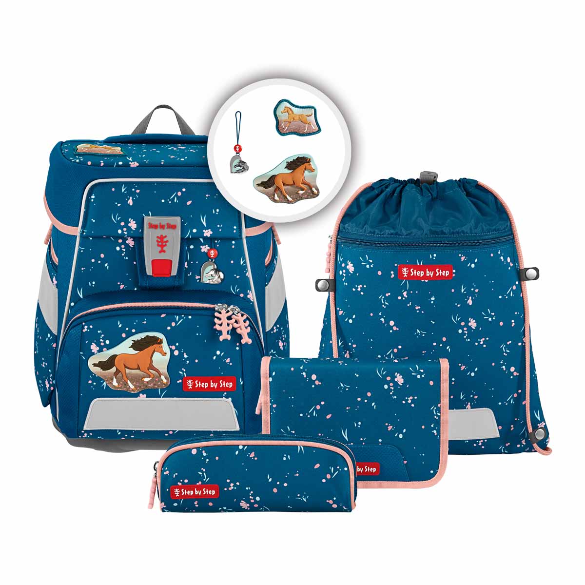 Step by Step SPACE Schulranzen-Set Wild Horse Ronja Step by Step SPACE Schulranzen-Set Wild Horse Ronja