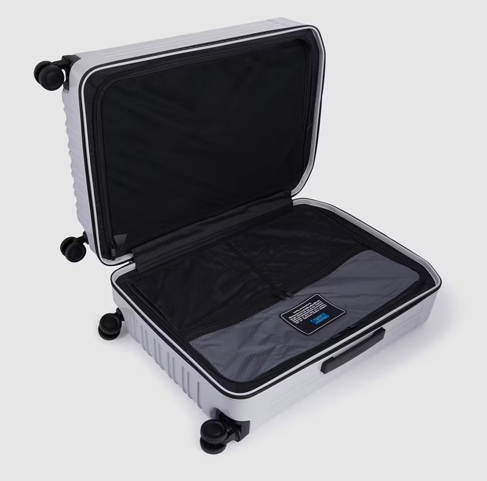 Piquadro 4-Rollen Trolley PQ-Light lightgrey 75cm