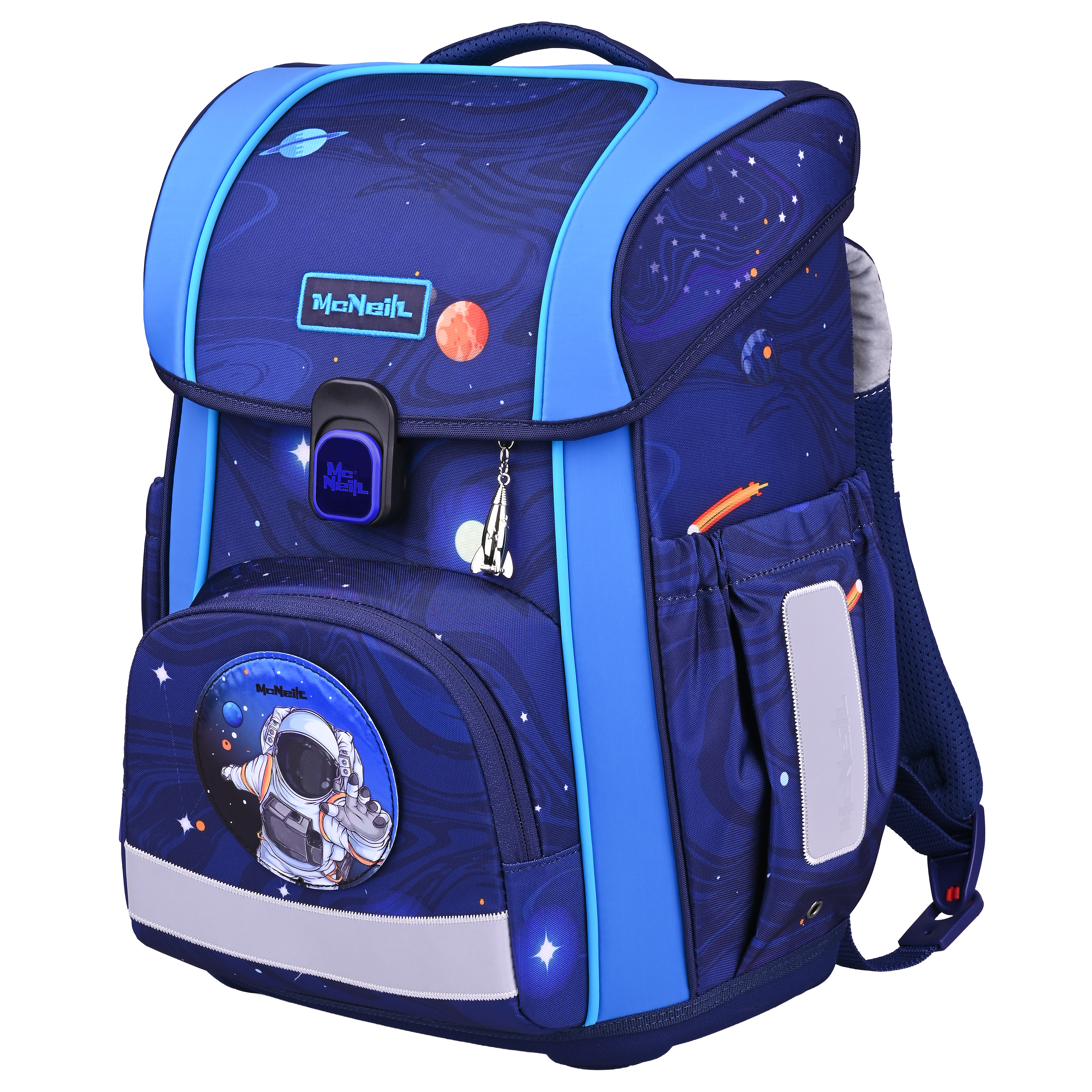 McNeill Schulranzen-Set Bravo Space 9-teilig McNeill Schulranzen-Set Bravo Space 9-teilig