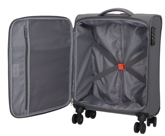 American Tourister Handgepäck Koffer Fun Cruise 55cm grey/orange American Tourister Handgepäck Koffer Fun Cruise 55cm grey/orange