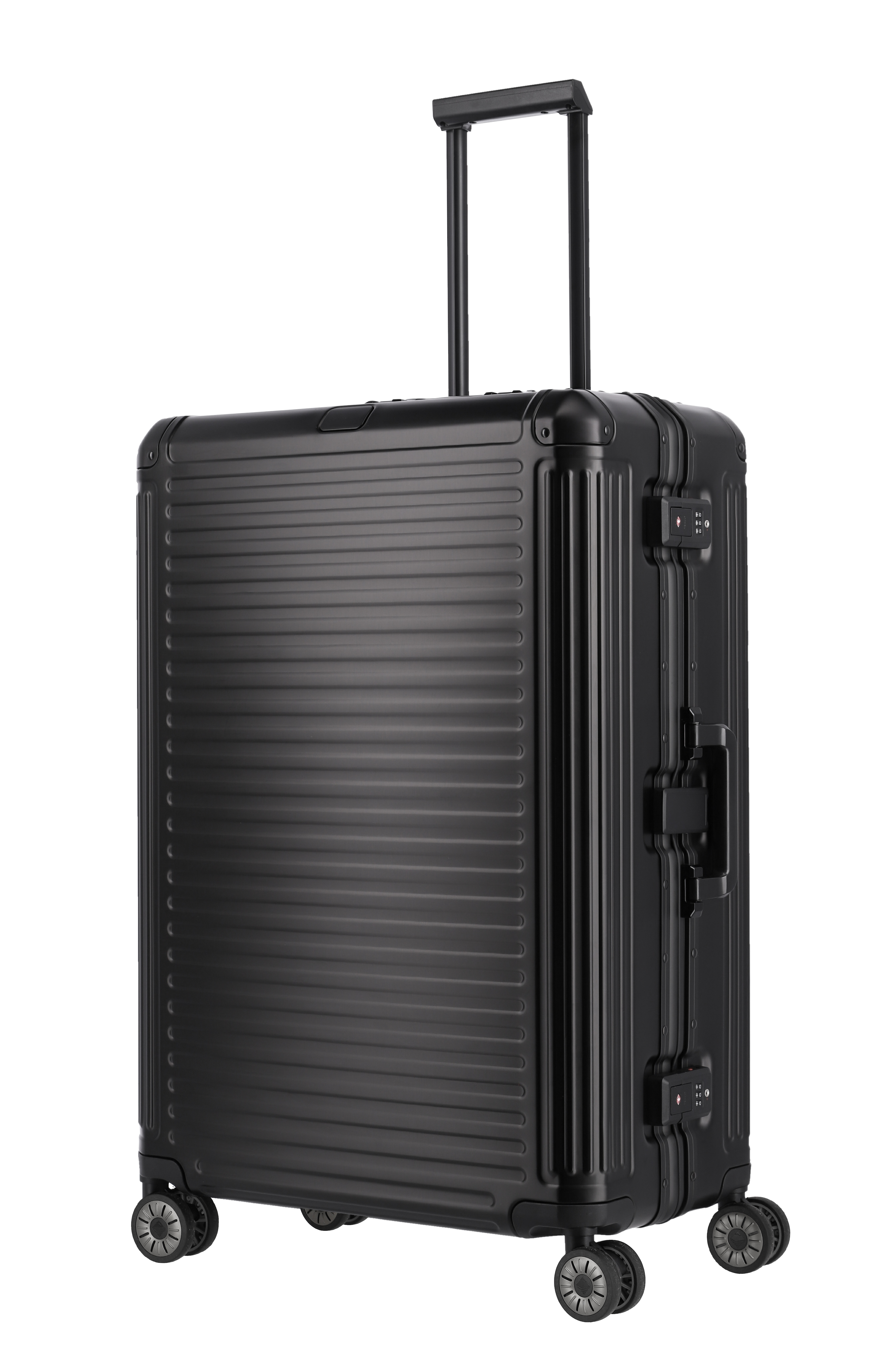Travelite Next Aluminium Trolley 77cm schwarz