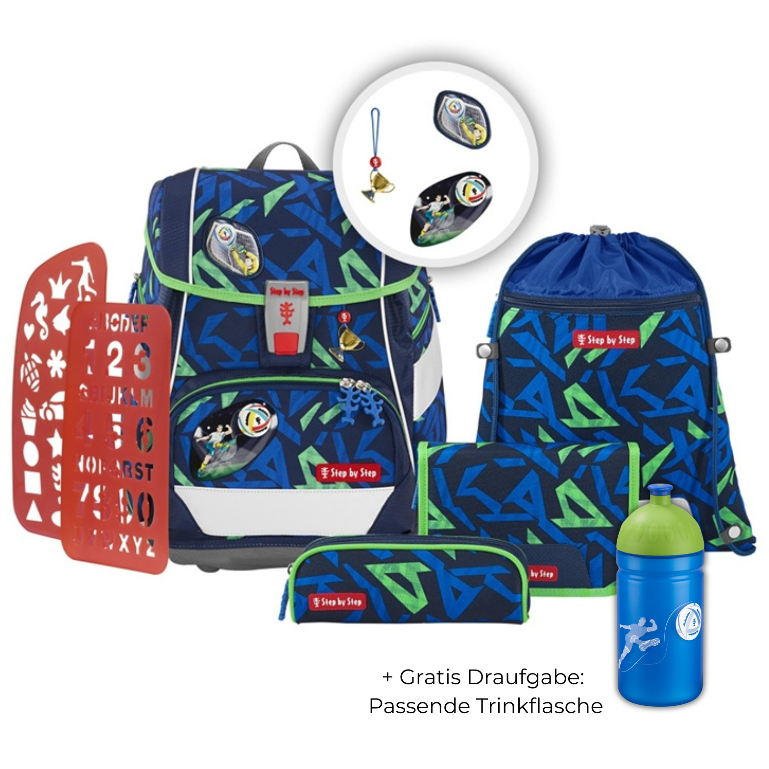 Step by Step 2IN1 Plus Schulranzen-Set Soccer Ben Step by Step 2IN1 Plus Schulranzen-Set Soccer Ben