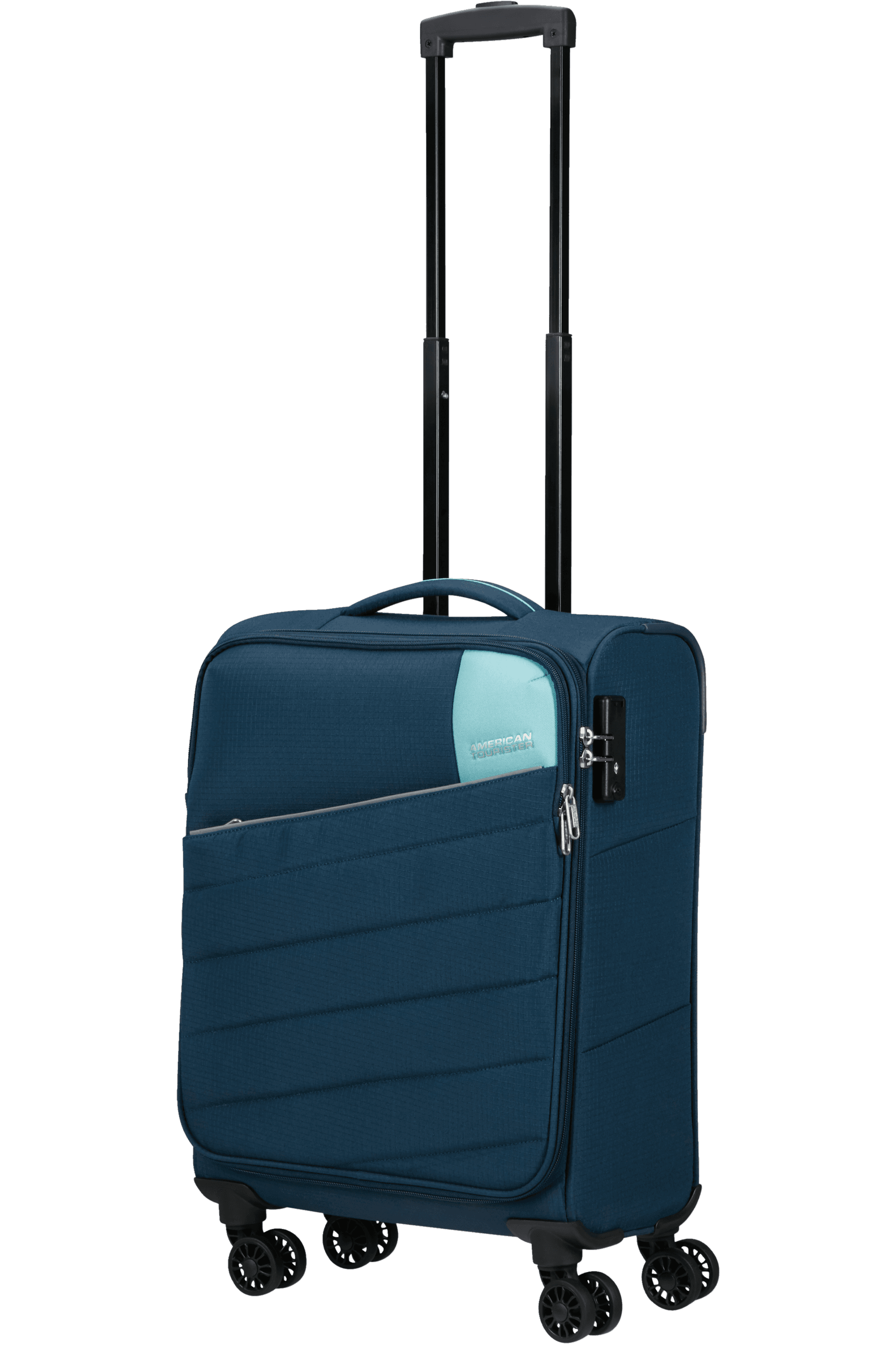 American Tourister Trolley Powertrip 55cm navy