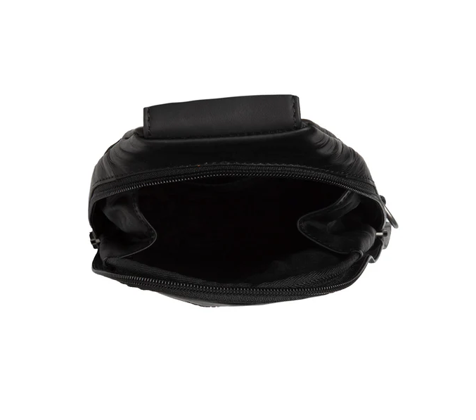 Chesterfield Leder Umhängetasche Bowey schwarz Chesterfield Leder Umhängetasche Bowey schwarz
