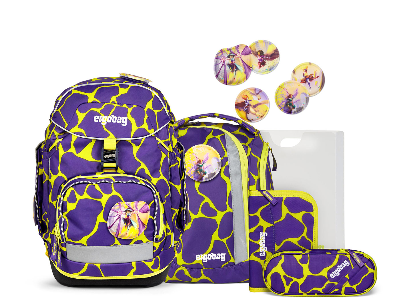 Ergobag Schulranzen-Set Pack SuBärkraft 2024