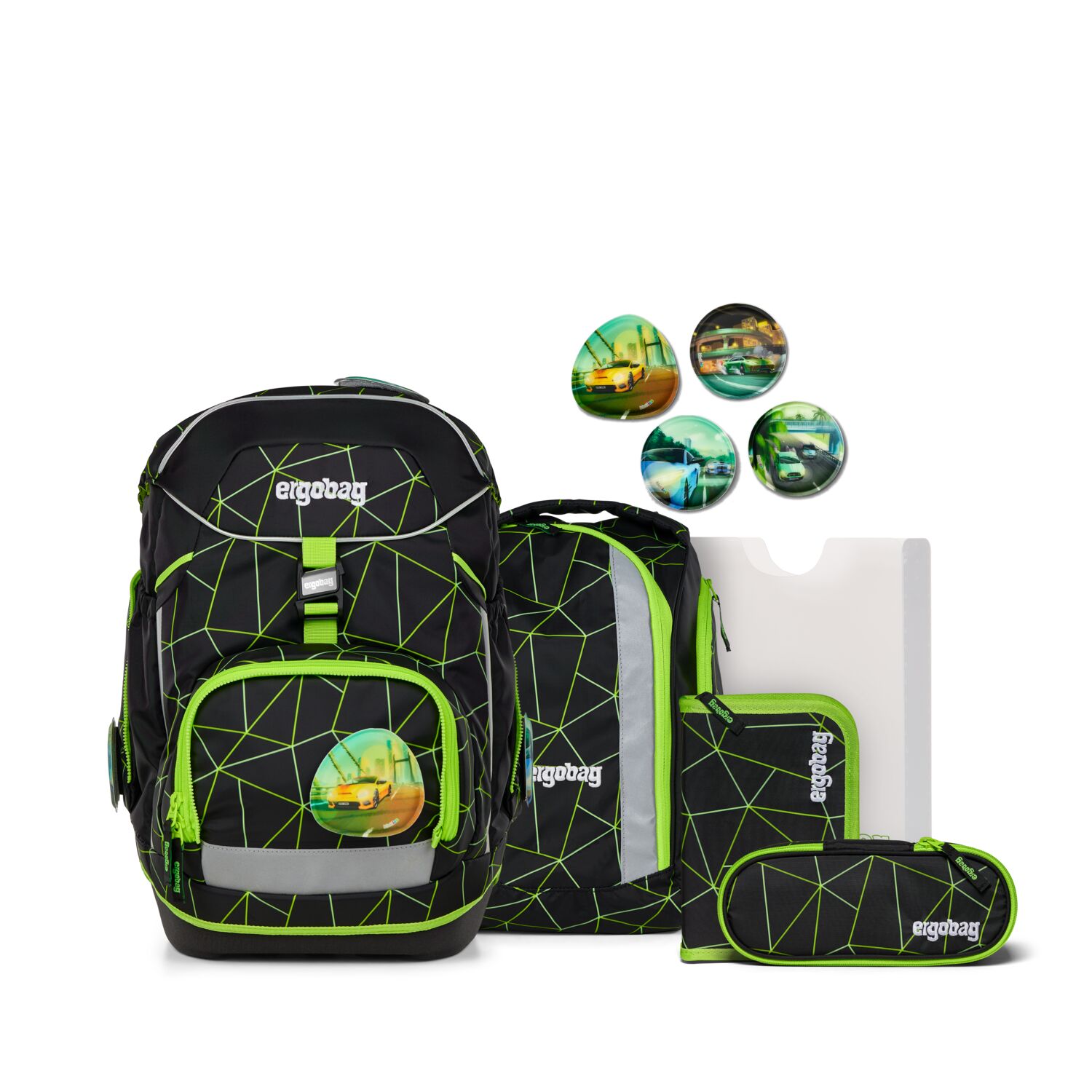 Ergobag Pack Schulrucksack-Set Cybär Race 2025