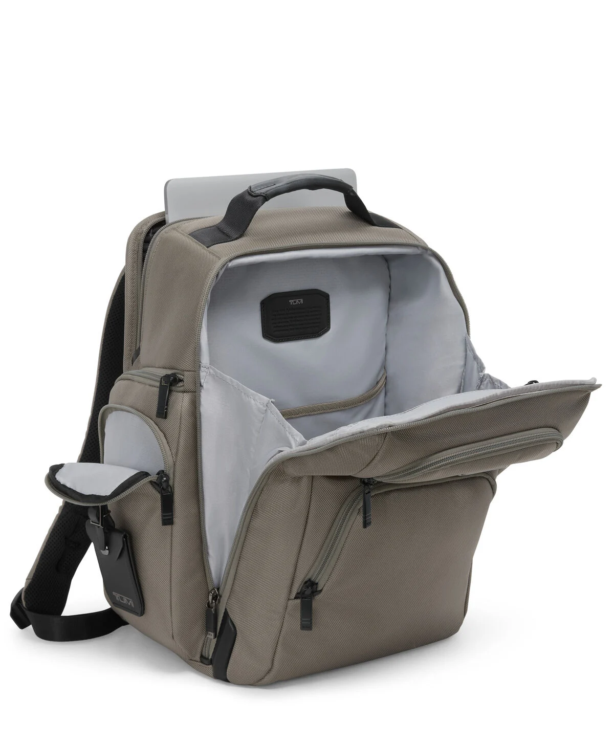 TUMI Alpha 4 Brief Pack Reiserucksack grey alloy