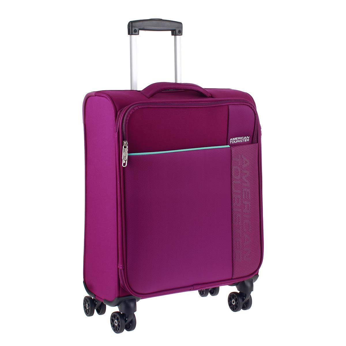 American Tourister Handgepäck Koffer Fun Cruise 55cm purple/ aquamarine American Tourister Handgepäck Koffer Fun Cruise 55cm purple/ aquamarine