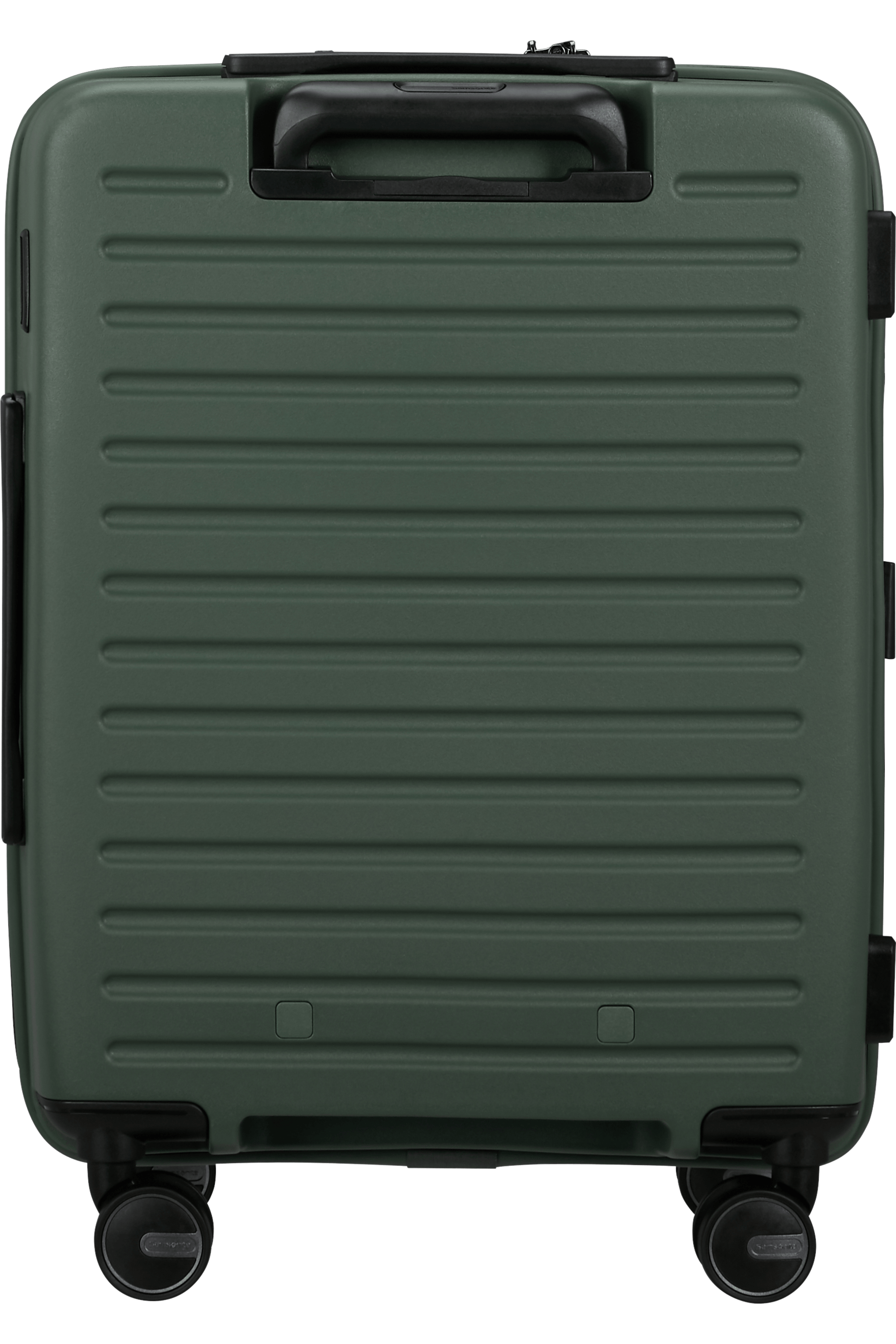 Samsonite Koffer Restackd 55cm + Vortasche sage