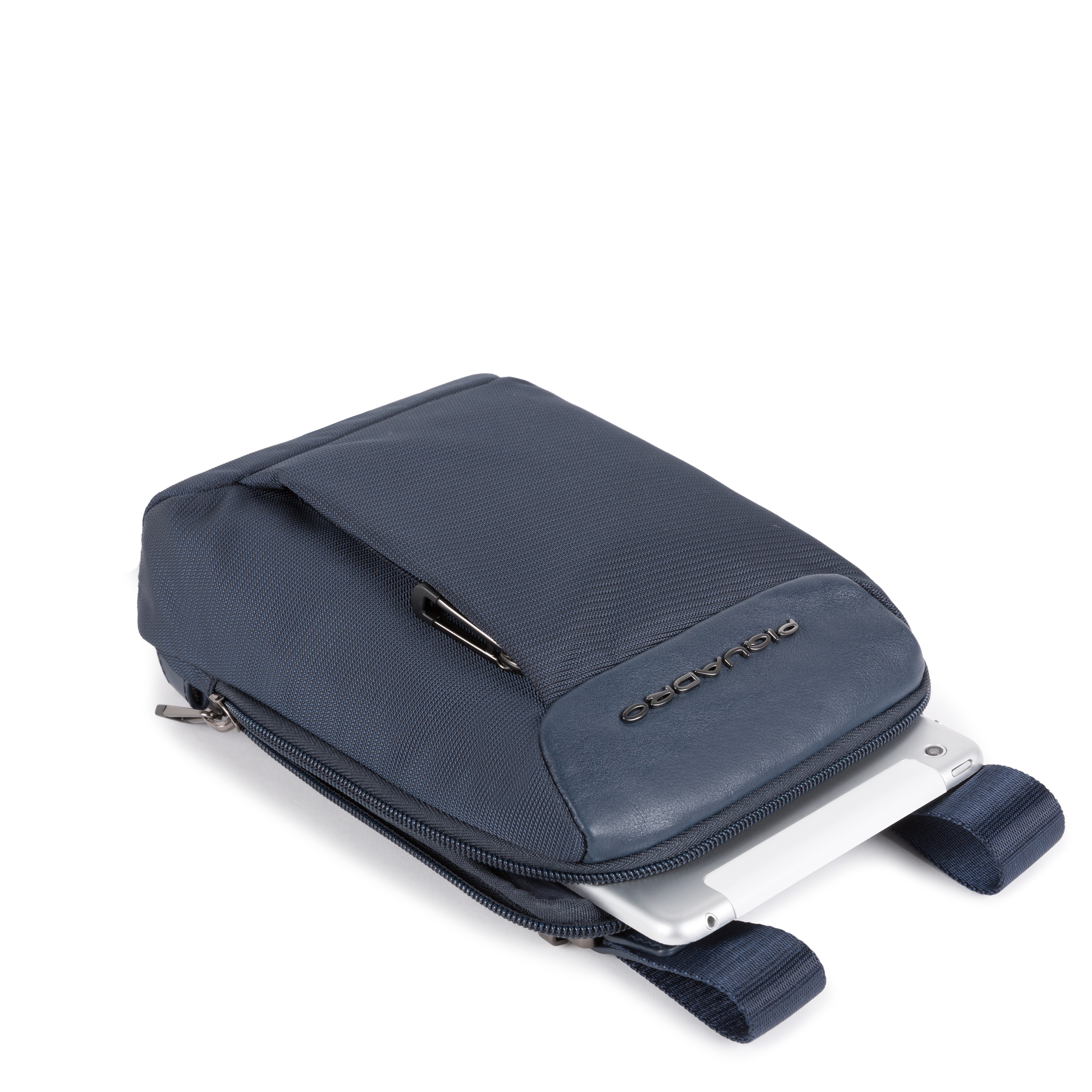 Piquadro Ipad Mini Umhängetasche Mac Beth blau Piquadro Ipad Mini Umhängetasche Mac Beth blau
