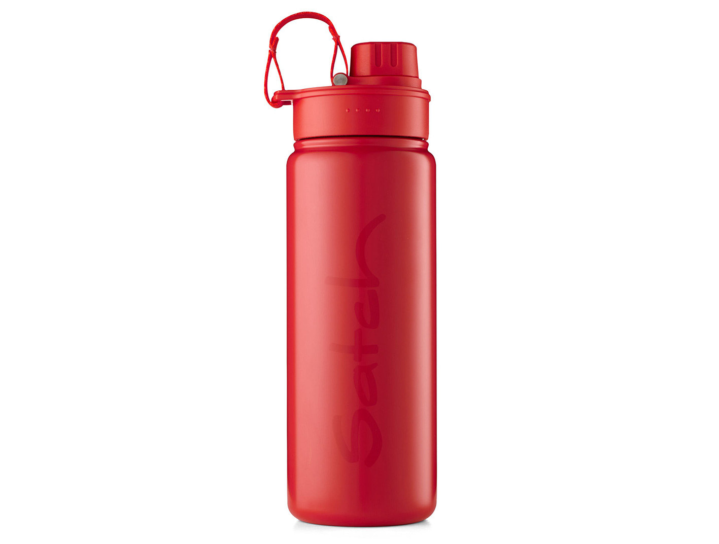 Satch 0,5 Trinkflasche Edelstahl red Satch 0,5 Trinkflasche Edelstahl red